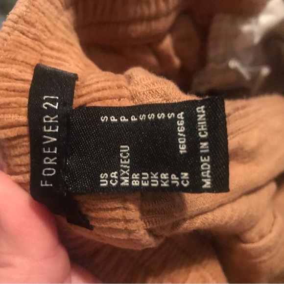 Forever 21 Brown Corduroy Pants - Picture 3 of 3
